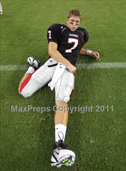 Thumbnail 1 in Bishop Gorman vs. Chaparral (Sollenberger Classic) photogallery.