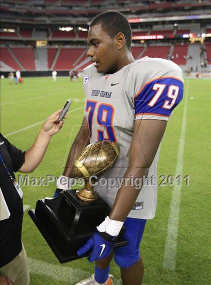 Thumbnail 1 in Bishop Gorman vs. Chaparral (Sollenberger Classic) photogallery.