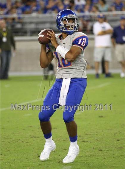 Thumbnail 2 in Bishop Gorman vs. Chaparral (Sollenberger Classic) photogallery.
