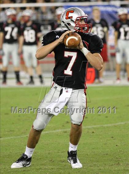 Thumbnail 3 in Bishop Gorman vs. Chaparral (Sollenberger Classic) photogallery.