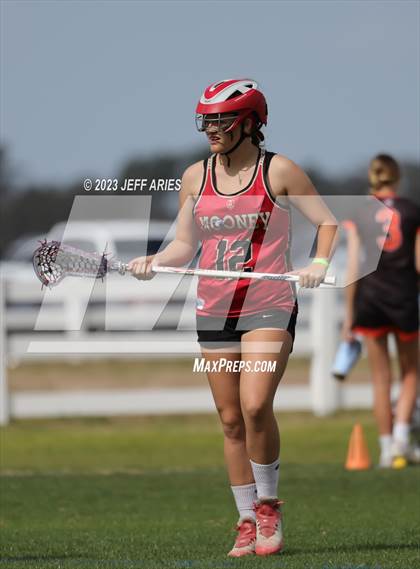 Thumbnail 3 in Cardinal Mooney vs Tampa Catholic (Lax Against Leukemia) photogallery.
