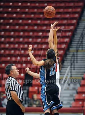 Thumbnail 2 in Calvin Christian vs. Escondido Adventist Academy (CIF SDS D5 Final) photogallery.