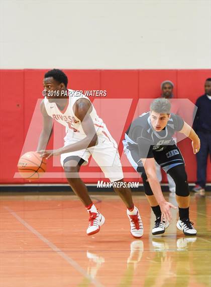 Thumbnail 1 in Riverside Academy vs South Plaquemines (Country Day Cajun Holiday Classic) photogallery.