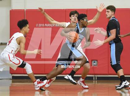 Thumbnail 2 in Riverside Academy vs South Plaquemines (Country Day Cajun Holiday Classic) photogallery.