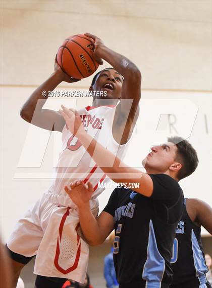 Thumbnail 1 in Riverside Academy vs South Plaquemines (Country Day Cajun Holiday Classic) photogallery.