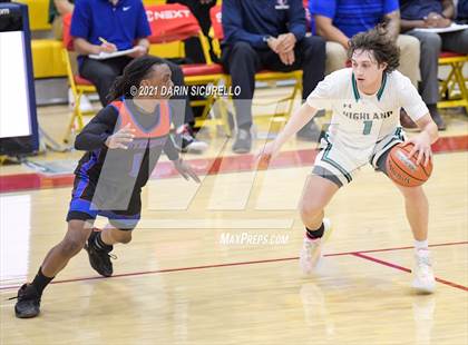 Thumbnail 3 in Highland vs. Centennial (Hoophall West Tournament) photogallery.