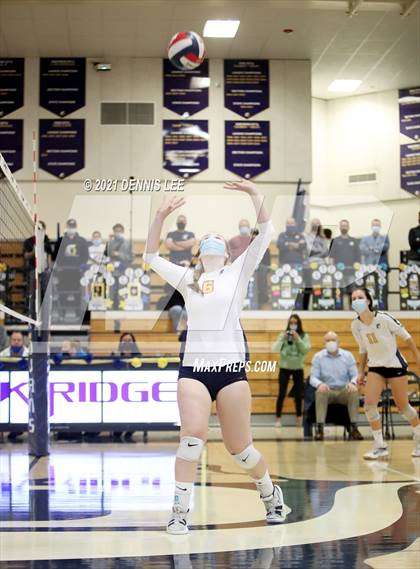Thumbnail 2 in Hillsdale @ Oak Ridge (CIF State D1 NorCal Regional Final) photogallery.