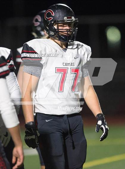 Thumbnail 3 in Camas vs. Skyline (WIAA 4A Quarterfinal) photogallery.