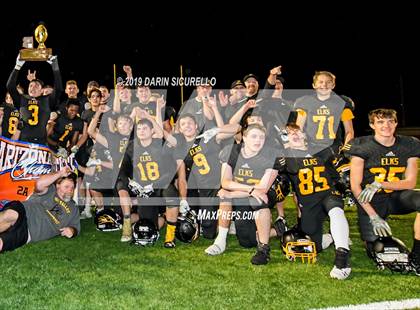 Thumbnail 2 in Phoenix Christian @ Round Valley (AIA 2A State Final) photogallery.