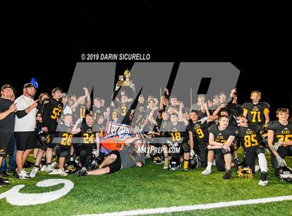 Thumbnail 2 in Phoenix Christian @ Round Valley (AIA 2A State Final) photogallery.