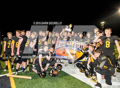 Thumbnail 3 in Phoenix Christian @ Round Valley (AIA 2A State Final) photogallery.