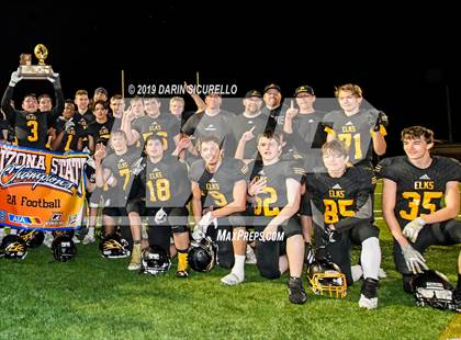 Thumbnail 1 in Phoenix Christian @ Round Valley (AIA 2A State Final) photogallery.