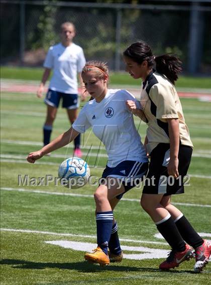 Thumbnail 2 in Trinity Prep vs. Millennium (CIF SJS D7 Final) photogallery.