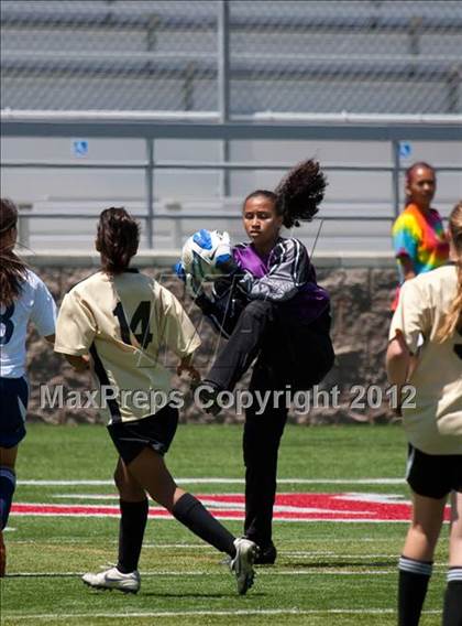 Thumbnail 2 in Trinity Prep vs. Millennium (CIF SJS D7 Final) photogallery.
