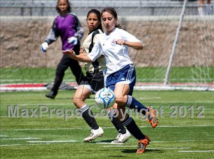 Thumbnail 1 in Trinity Prep vs. Millennium (CIF SJS D7 Final) photogallery.