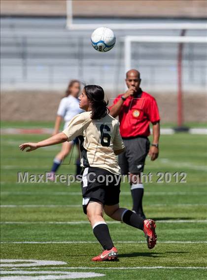 Thumbnail 1 in Trinity Prep vs. Millennium (CIF SJS D7 Final) photogallery.