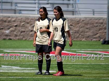 Thumbnail 1 in Trinity Prep vs. Millennium (CIF SJS D7 Final) photogallery.