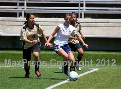 Thumbnail 2 in Trinity Prep vs. Millennium (CIF SJS D7 Final) photogallery.