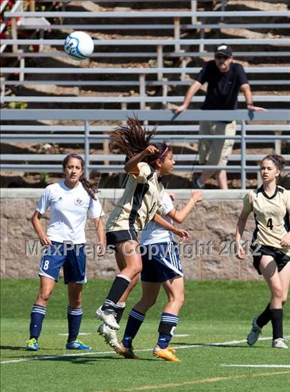 Thumbnail 2 in Trinity Prep vs. Millennium (CIF SJS D7 Final) photogallery.