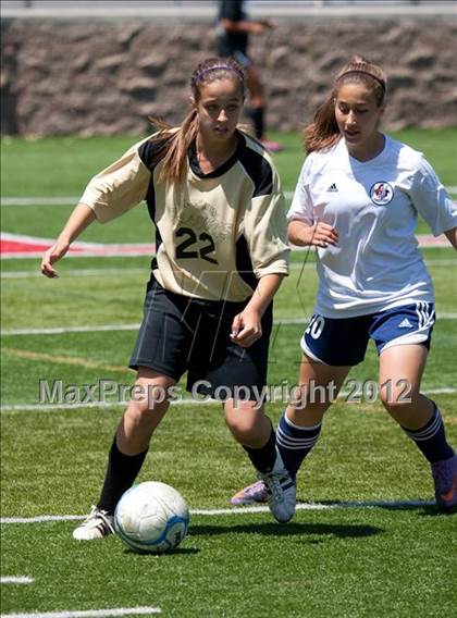 Thumbnail 1 in Trinity Prep vs. Millennium (CIF SJS D7 Final) photogallery.