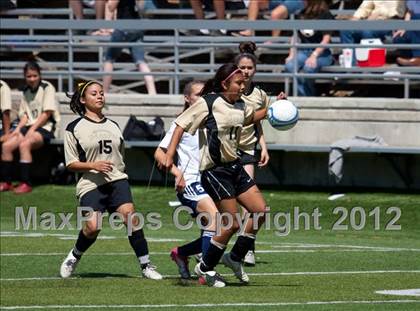 Thumbnail 2 in Trinity Prep vs. Millennium (CIF SJS D7 Final) photogallery.