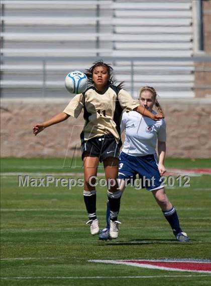 Thumbnail 2 in Trinity Prep vs. Millennium (CIF SJS D7 Final) photogallery.