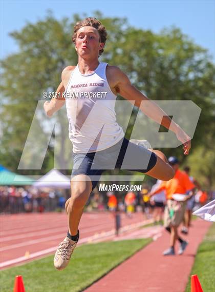 Thumbnail 1 in CHSAA Track & Field 5A Championships (Boys Long Jump) photogallery.