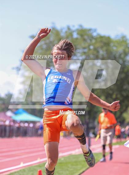 Thumbnail 1 in CHSAA Track & Field 5A Championships (Boys Long Jump) photogallery.