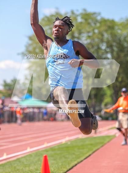 Thumbnail 1 in CHSAA Track & Field 5A Championships (Boys Long Jump) photogallery.