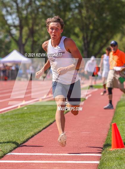 Thumbnail 2 in CHSAA Track & Field 5A Championships (Boys Long Jump) photogallery.
