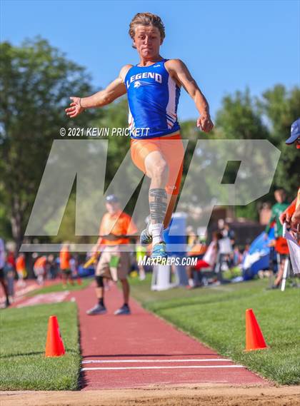 Thumbnail 1 in CHSAA Track & Field 5A Championships (Boys Long Jump) photogallery.