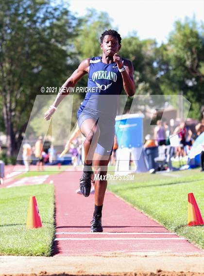 Thumbnail 2 in CHSAA Track & Field 5A Championships (Boys Long Jump) photogallery.