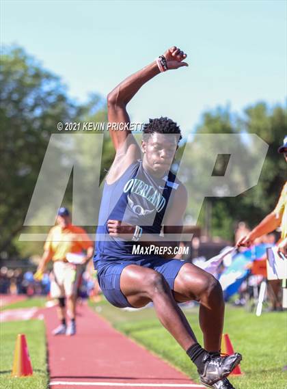 Thumbnail 2 in CHSAA Track & Field 5A Championships (Boys Long Jump) photogallery.