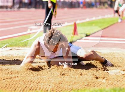 Thumbnail 3 in CHSAA Track & Field 5A Championships (Boys Long Jump) photogallery.