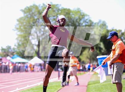 Thumbnail 3 in CHSAA Track & Field 5A Championships (Boys Long Jump) photogallery.