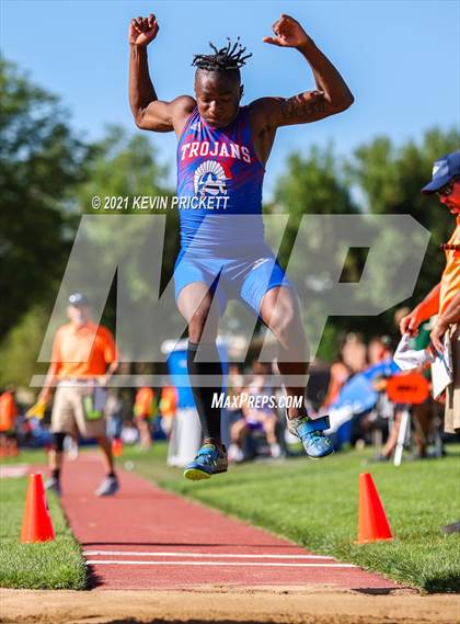 Thumbnail 1 in CHSAA Track & Field 5A Championships (Boys Long Jump) photogallery.