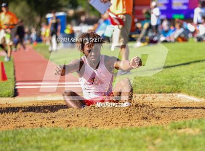 Thumbnail 2 in CHSAA Track & Field 5A Championships (Boys Long Jump) photogallery.
