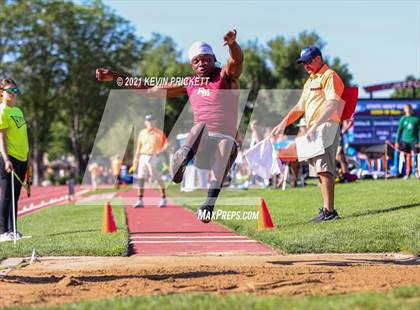 Thumbnail 2 in CHSAA Track & Field 5A Championships (Boys Long Jump) photogallery.