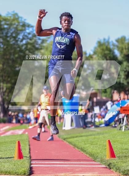 Thumbnail 3 in CHSAA Track & Field 5A Championships (Boys Long Jump) photogallery.