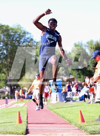 Thumbnail 3 in CHSAA Track & Field 5A Championships (Boys Long Jump) photogallery.