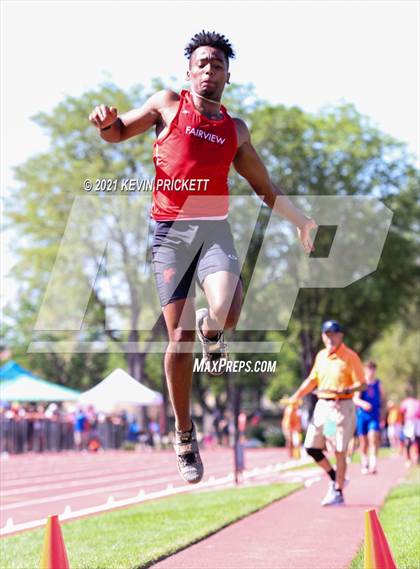 Thumbnail 1 in CHSAA Track & Field 5A Championships (Boys Long Jump) photogallery.