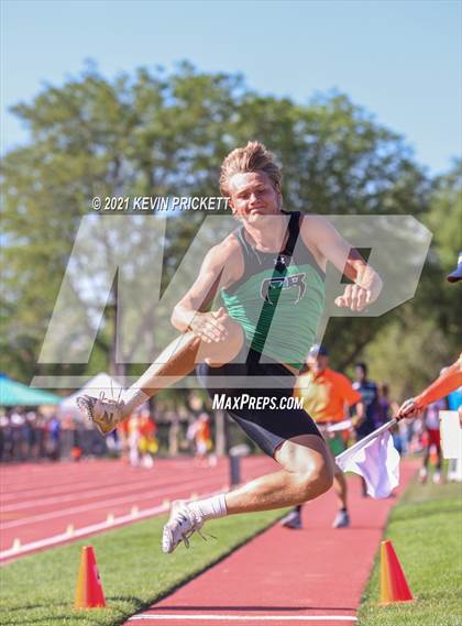 Thumbnail 3 in CHSAA Track & Field 5A Championships (Boys Long Jump) photogallery.