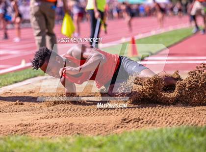 Thumbnail 2 in CHSAA Track & Field 5A Championships (Boys Long Jump) photogallery.