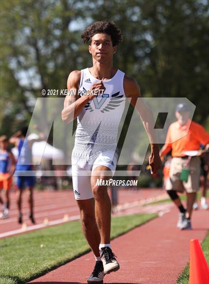 Thumbnail 3 in CHSAA Track & Field 5A Championships (Boys Long Jump) photogallery.