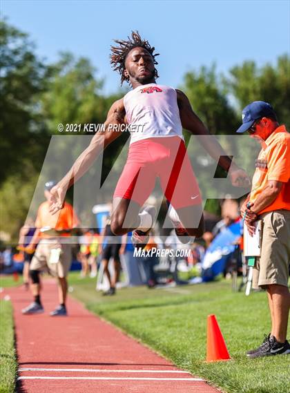 Thumbnail 1 in CHSAA Track & Field 5A Championships (Boys Long Jump) photogallery.