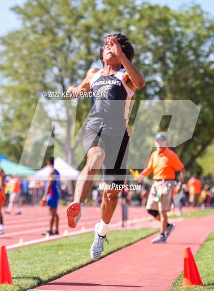 Thumbnail 1 in CHSAA Track & Field 5A Championships (Boys Long Jump) photogallery.