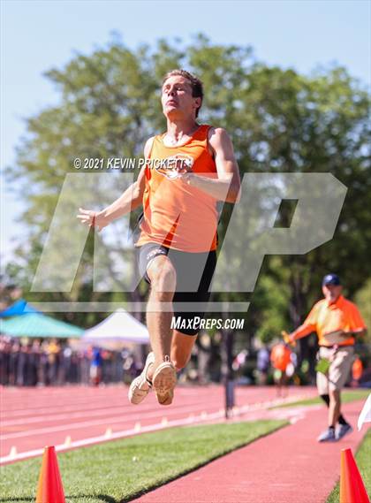 Thumbnail 1 in CHSAA Track & Field 5A Championships (Boys Long Jump) photogallery.