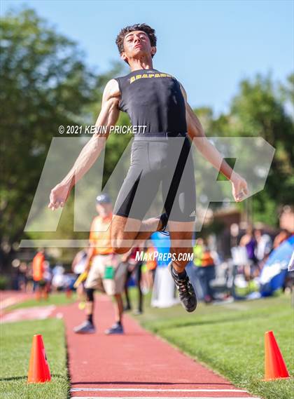 Thumbnail 1 in CHSAA Track & Field 5A Championships (Boys Long Jump) photogallery.