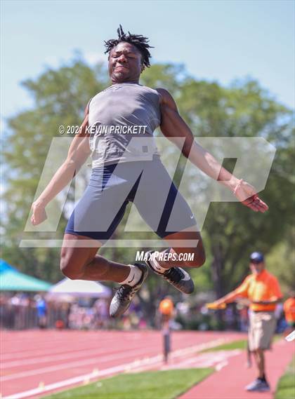 Thumbnail 3 in CHSAA Track & Field 5A Championships (Boys Long Jump) photogallery.