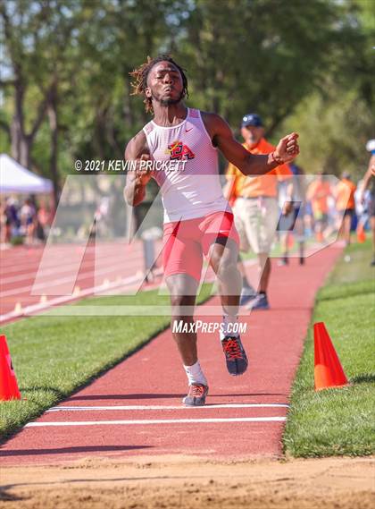Thumbnail 1 in CHSAA Track & Field 5A Championships (Boys Long Jump) photogallery.